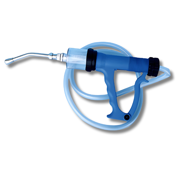 70ml Blue Plastic Automatic Worming Drench Gun for Horse & Sheep-Off Grid Living Supplies Australia