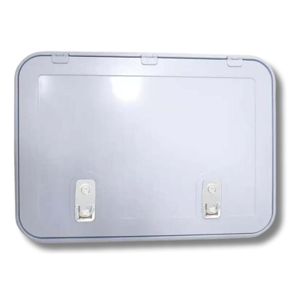 710 x 411mm Tunnel Boot Door White-Off Grid Living Supplies Australia