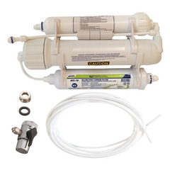 75GPD Reverse Osmosis RO DI Water Filter with Resin for Marine Fish Tanks - PRO-4-D-Off Grid Living Supplies Australia
