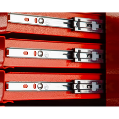 7 Drawer Tool Chest with Toolbox Garage Organiser Set - Red