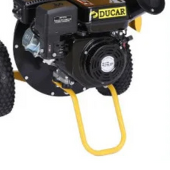 7HP Wood Chipper Petrol - Yellow / Black-Off Grid Living Supplies Australia