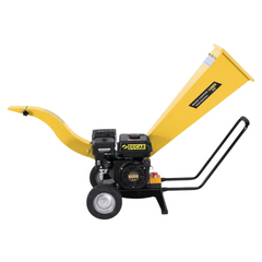 7HP Wood Chipper Petrol - Yellow-Off Grid Living Supplies Australia