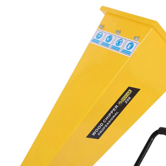 7HP Wood Chipper Petrol - Yellow-Off Grid Living Supplies Australia