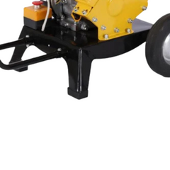 7HP Wood Chipper Petrol - Yellow-Off Grid Living Supplies Australia