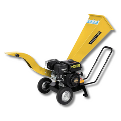 7HP Wood Chipper Petrol - Yellow-Off Grid Living Supplies Australia