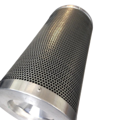 8" Carbon Filter with Muffler Silencer Noise Reducer Ventilation Kit-Off Grid Living Supplies