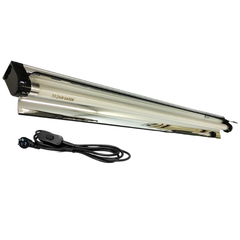 8 Cup Aeroponic Cloning Kit T5 24W Grow Light Heat Mat Pruner Timer-Off Grid Living Supplies