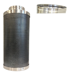 8" Duct Fan with Carbon Filter, Ducting, Silencer & Fan Controller Kit-Off Grid Living Supplies