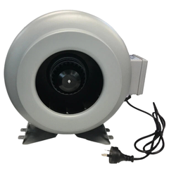 8" Inline Centrifugal Exhaust Fan with Ducting, Clamp & Carbon Filter-Off Grid Living Supplies