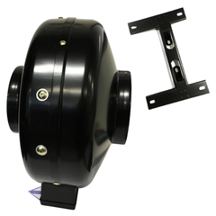 8" Inline Exhaust Fan with Flexible Aluminium Ducting Ventilation Kit-Off Grid Living Supplies