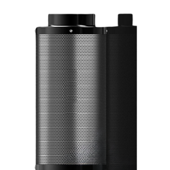 8" Inline Fan with Carbon Filter & Flexible Aluminium Ducting Ventilation Kit-Off Grid Living Supplies