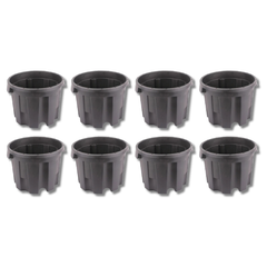 8 Pack Nutrifield Pro Pot 15L Heavy Duty Hydroponic Grow Buckets-Off Grid Living Supplies