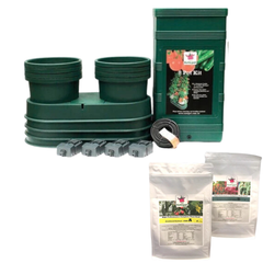 8 Pot Auto Feed Hydrotray System with Nutrient-Off Grid Living Supplies