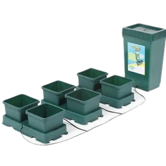 8 Pot Auto Feed Hydrotray System with Nutrient-Off Grid Living Supplies