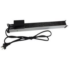 8 Way Aluminium Alloy Power Rail PDU with Air Switch-Off Grid Living Supplies