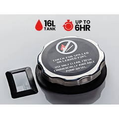 8.4kW Peak / 6kW Rated Commercial Diesel Generator with Electric Key Start & 6 x 15A Outlets - Single Phase