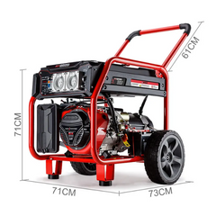 8.4kW Peak / 6kW Rated Single Phase Portable Petrol Generator with RCD