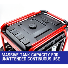 8.4kW Peak / 6kW Rated Single Phase Portable Petrol Generator with RCD