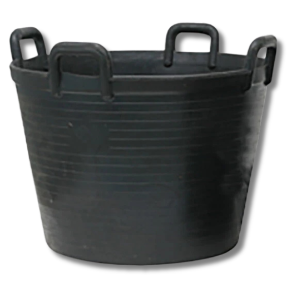 80L Rubber Feed Tub for Horses & Cattle - Water or Feed Use-Off Grid Living Supplies Australia