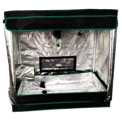 80x45x80cm Grow Tent with Cloning Dome, Rockwool and General Hydroponics Nutrient-Off Grid Living Supplies