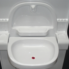 820 x 670 x 160mm Lower Folding Down Basin For Caravan & RVs-Off Grid Living Supplies Australia