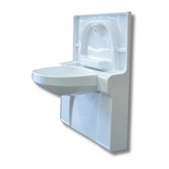 820 x 670 x 160mm Lower Folding Down Basin For Caravan & RVs-Off Grid Living Supplies Australia