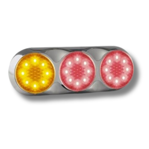 82CARR Stop / Tail / Indicator Chorme For Caravan & RVs-Off Grid Living Supplies Australia
