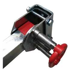 840mm Corner Steady Foot Drop Down Legs-Off Grid Living Supplies Australia