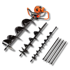 88cc Petrol Post Hole Digger & Augers-Off Grid Living Supplies Australia