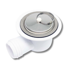 90 Degrees Plug & Waste Kit For Caravan & RVs-Off Grid Living Supplies Australia