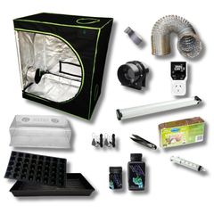 90x60x100cm Clone Tent Kit with 40 Cell Seeding Dome and Timer-Off Grid Living Supplies