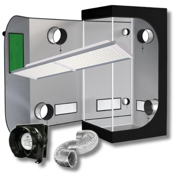 90x90x180cm Grow Tent with LED True Power 200W Grow Light Ventilation Kit - Harvemax-Off Grid Living Supplies