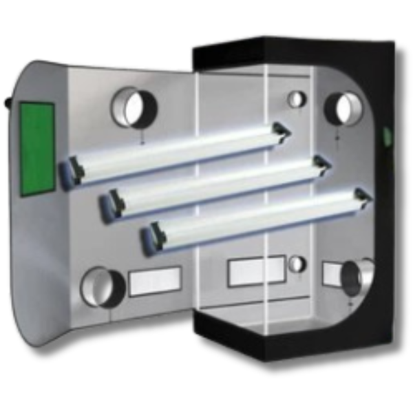 90x90x180cm Grow Tent with Optional 3ft 36W LED Bar-Off Grid Living Supplies