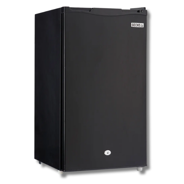 95L Portable Upright Fridge & Freezer 12V / 24V for Caravans / RV's / Motorhomes / Camping - Black-Off Grid Living Supplies Australia