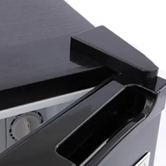 95L Portable Upright Fridge & Freezer 12V / 24V for Caravans / RV's / Motorhomes / Camping - Black