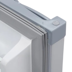95L Portable Upright Fridge & Freezer 12V / 24V for Caravans / RV's / Motorhomes / Camping - Silver
