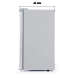95L Portable Upright Fridge & Freezer 12V / 24V for Caravans / RV's / Motorhomes / Camping - Silver