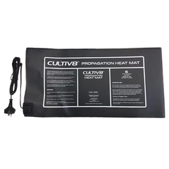 98 Cell Rock Wool Seeding and Cloning Dome with Heat Mat, Rhizotonic and Clonex-Off Grid Living Supplies