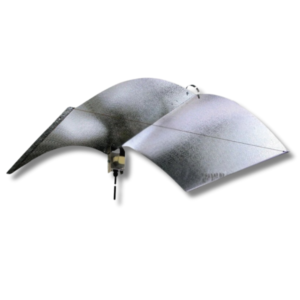 A-Wing Aluminium Reflector Hood with Adjustable Light Holder-Off Grid Living Supplies