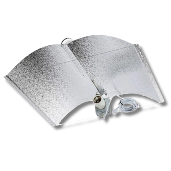 Adjustable Aluminium Wing Reflector Hood with Adjustable Light Holder-Off Grid Living Supplies