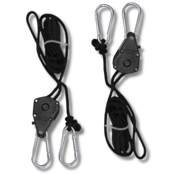 Adjustable Rope Ratchet Hanger for Grow Tent Light Reflectors-Off Grid Living Supplies