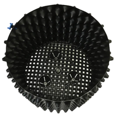 Air Grow Rocket Pot 40L 40x35cm with Solid Auto Feeding Base Root Control-Off Grid Living Supplies