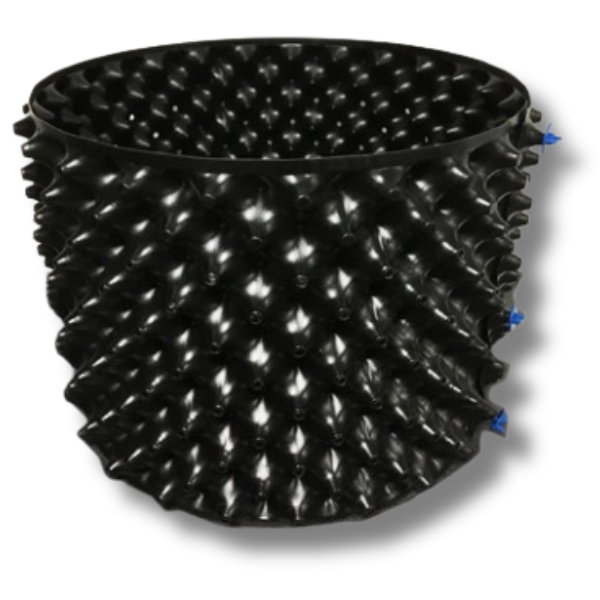 Air Grow Rocket Pot 40L 40x35cm with Solid Auto Feeding Base Root Control-Off Grid Living Supplies