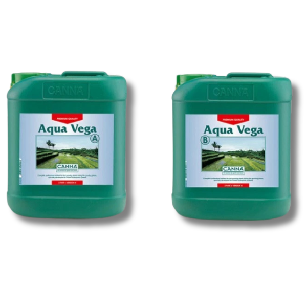 Aqua Vega A&B 2x5L Professional Grow Nutrient - Canna-Off Grid Living Supplies