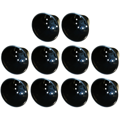 Australian Made 150x150mm Black Grow Pot with Holes for Hydroponics or Soil-Off Grid Living Supplies