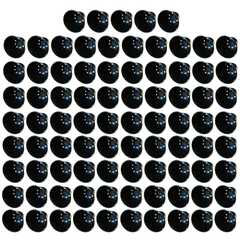 Australian Made 150x150mm Black Grow Pot with Holes for Hydroponics or Soil-Off Grid Living Supplies