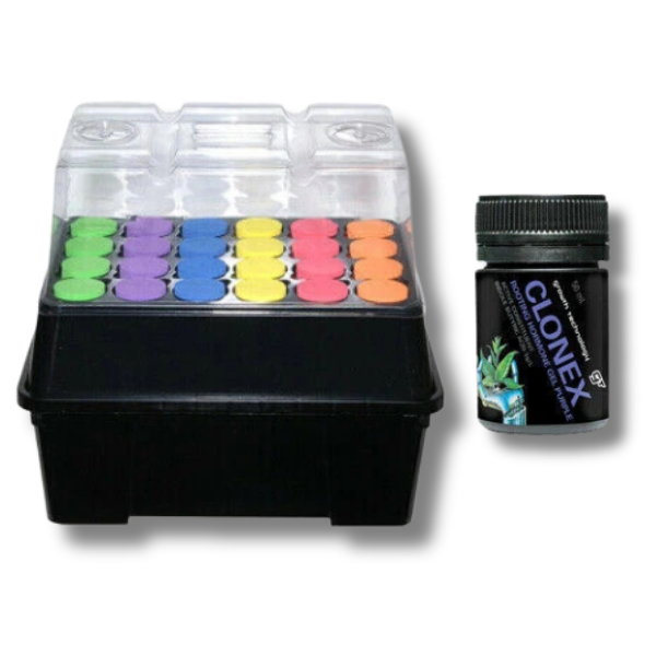 Automatic Clone Station 24 Cells with Root Sprayer & Clonex Gel 50ml-Off Grid Living Supplies