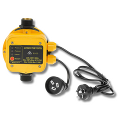 Automatic Pressure Controller Switch for Water Pumps - Yellow-Off Grid Living Supplies Australia
