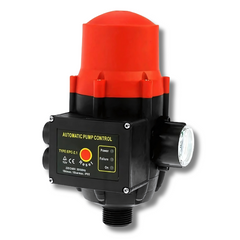 Automatic Pressure Switch Controller for Water Pumps - Red-Off Grid Living Supplies Australia