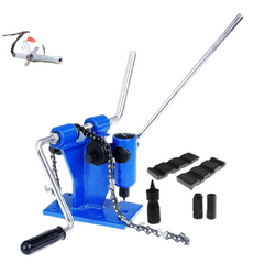 Bench Mounted Chainsaw Chain Breaker & Joiner-Off Grid Living Supplies Australia
